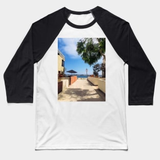 San Diego Mission Beach alleyway Baseball T-Shirt